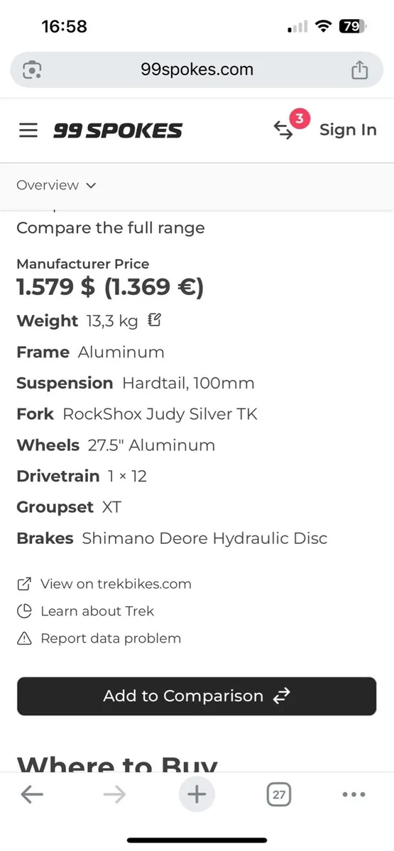 Trek X caliber 9 Mountain bike - Image 4