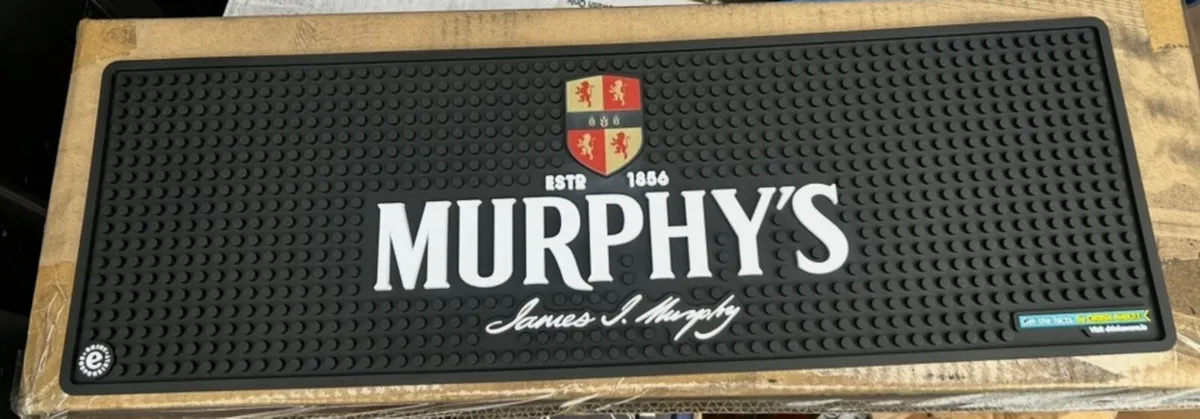 MURPHYS IRISH STOUT RUBBER MATS