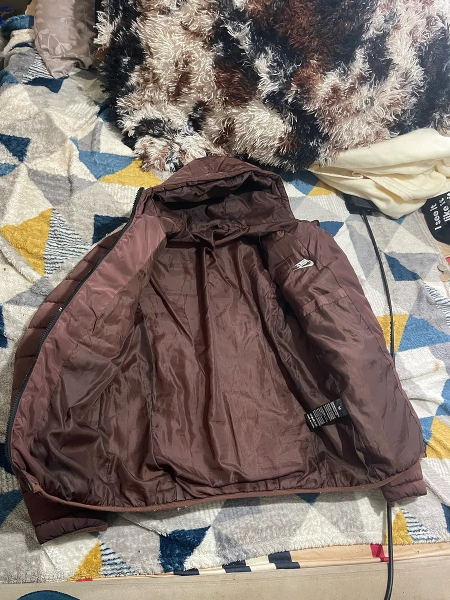 Nike Burgundy Coat - Image 3