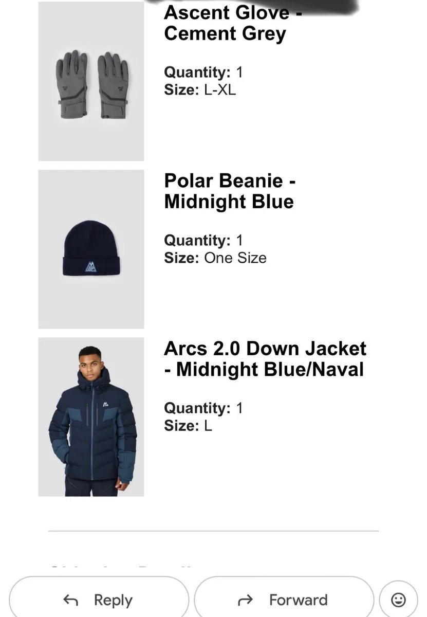 Montirex coat, hat and gloves - Image 2