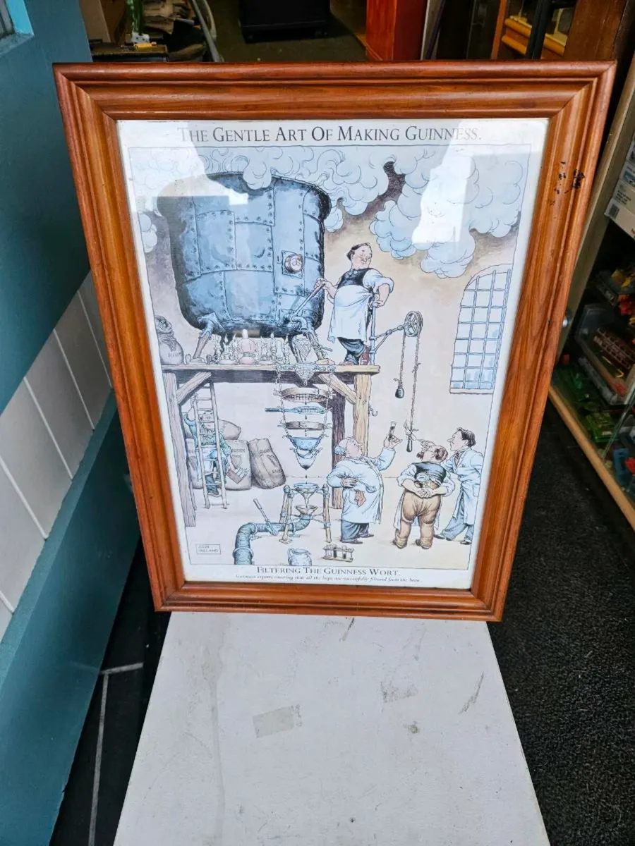 Vintage Guinness Picture Print - Image 2