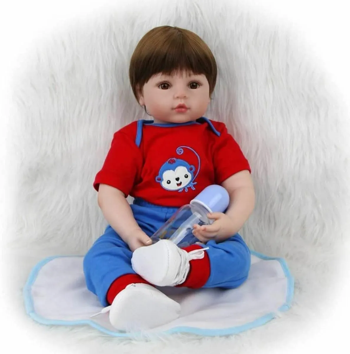 Reborn Baby Doll Boy  - 22 Inch 55 cm - Image 2
