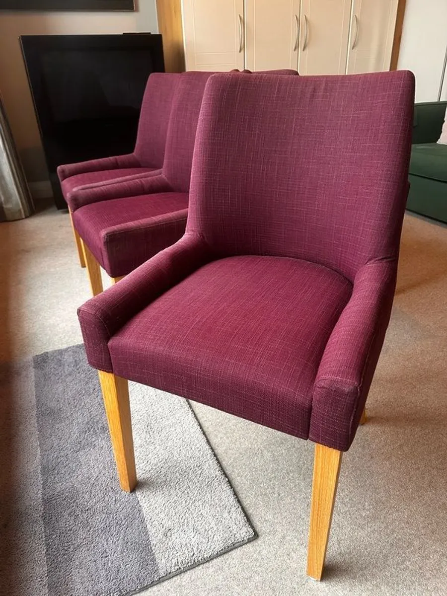 4 Beautiful Dining Chairs - Image 3