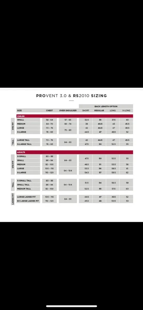 Body Protector ProVent 3.0 Child Small / Regular - Image 3