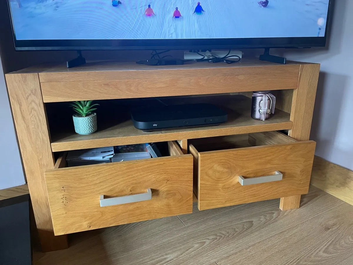 Two drawer TV unit - Image 3