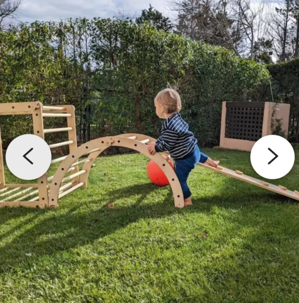 Transformable Pikler, Arch & Climbing Frame - Image 3