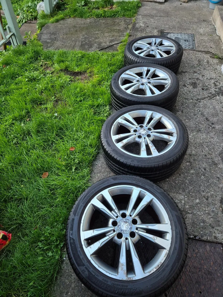 mercedes benz 17 inch rims and tyres - Image 3