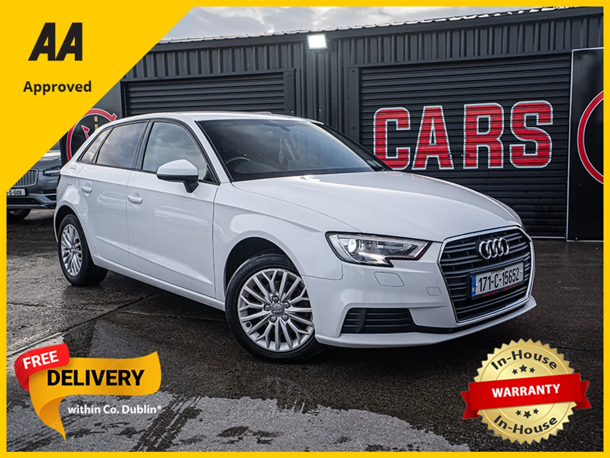 2017 Audi A3 1.6tdi Technik/Facelift/1yr Warranty - Image 1