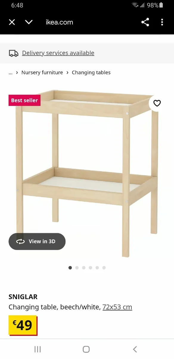 Changing Table - Image 1