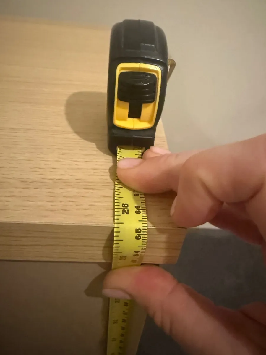 3 drawer Bedside locker - Image 2