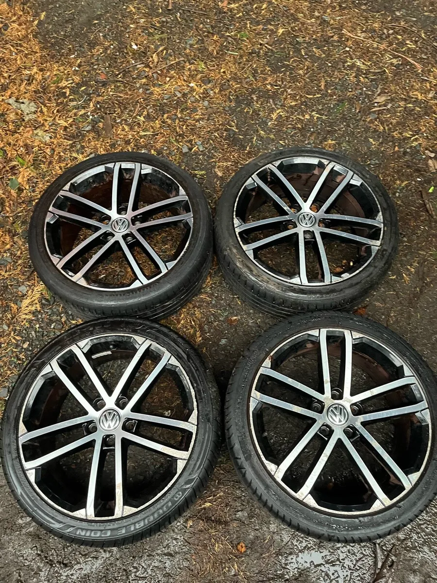 18’ Genuine VW Golf Caddy 5x112 alloy wheels - Image 1