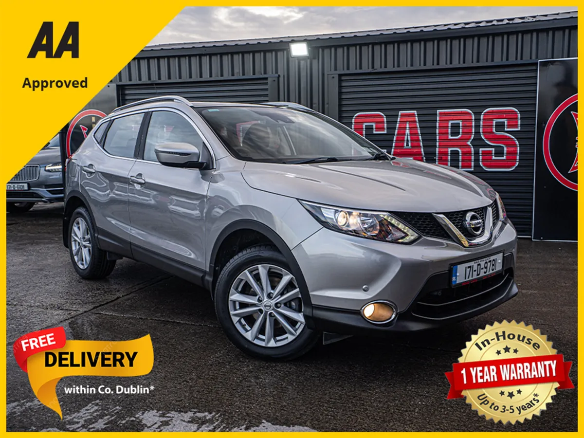 2017 Qashqai 1.2/Irish/Only 40k kms/1yr warranty - Image 1