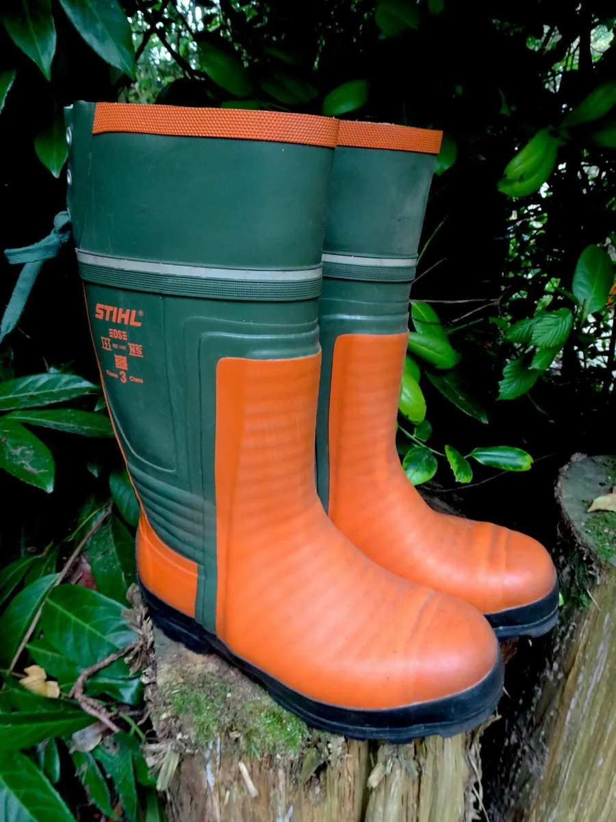 Stihl Chainsaw Safety Boots - Image 1
