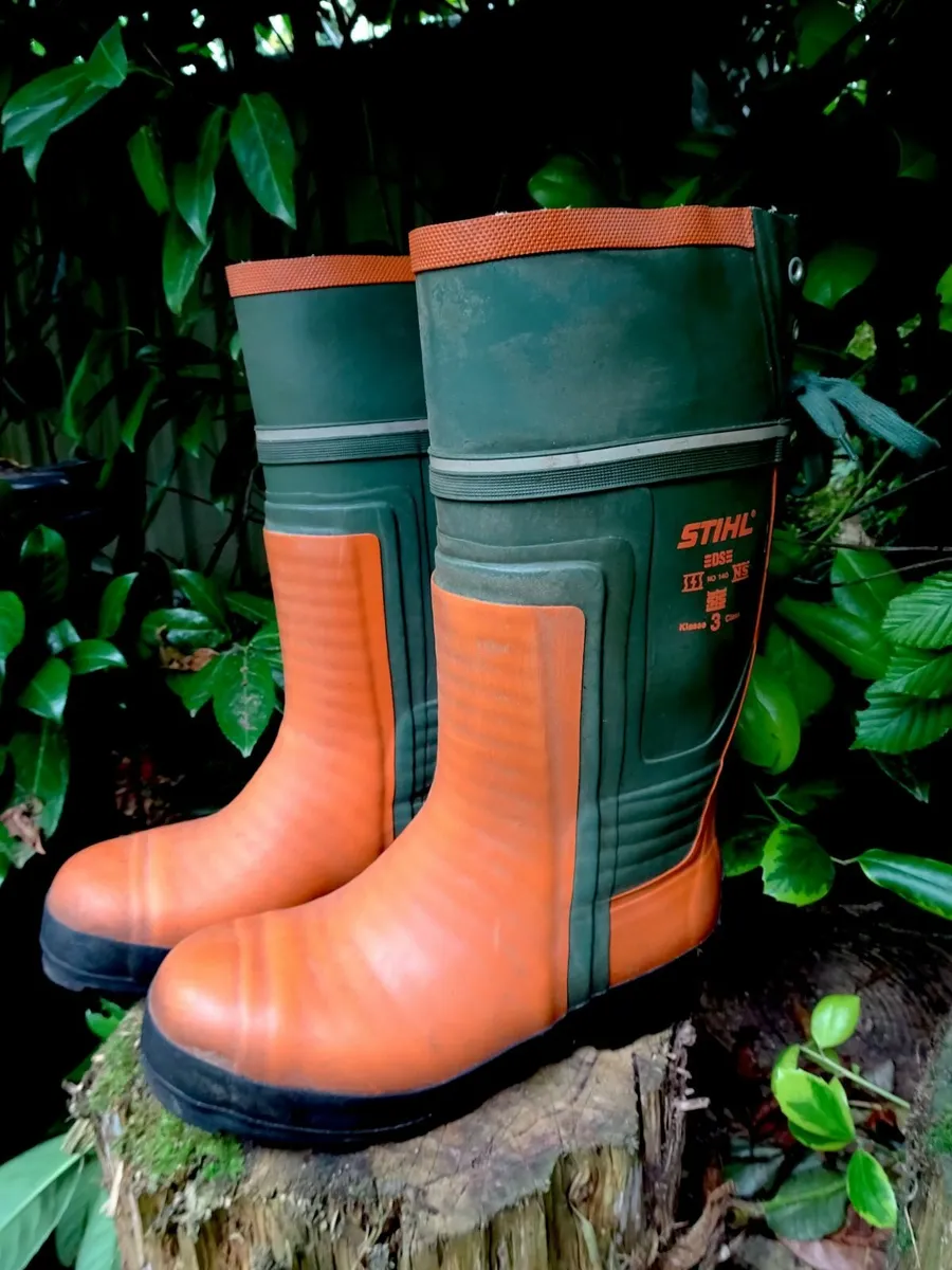 Stihl Chainsaw Safety Boots - Image 2