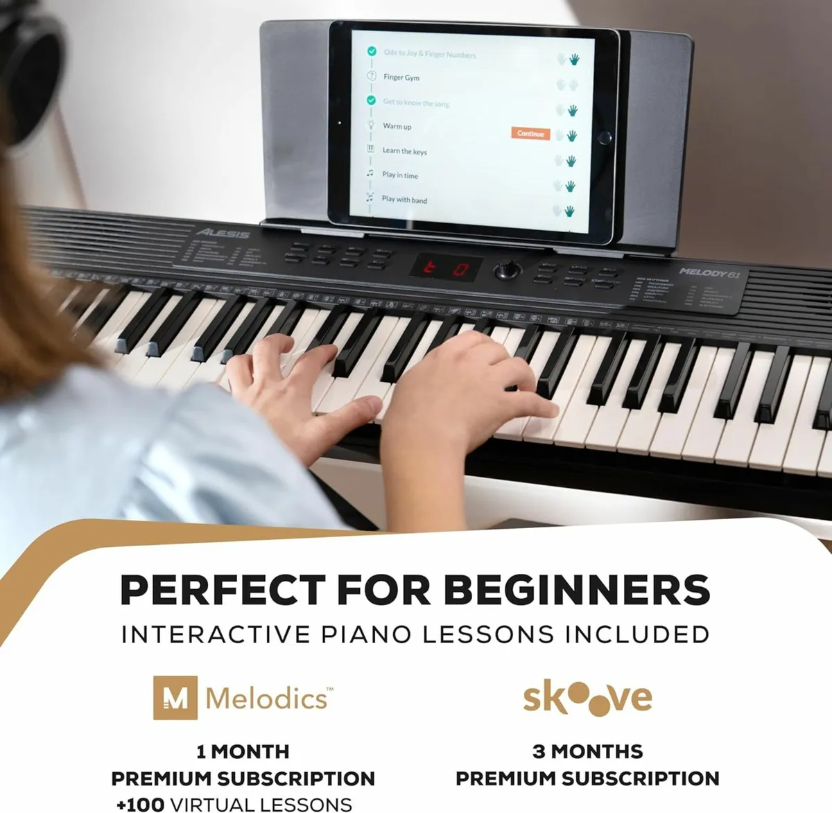 61 Keyboard Piano for Beginners Music Lessons - Image 3
