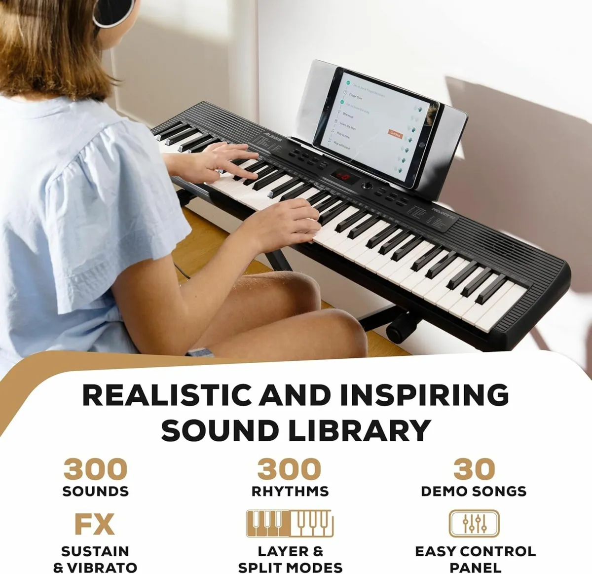 61 Keyboard Piano for Beginners Music Lessons - Image 4