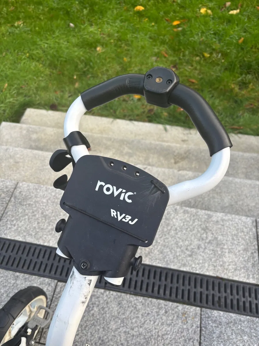 Golf trolley and bag - Image 2