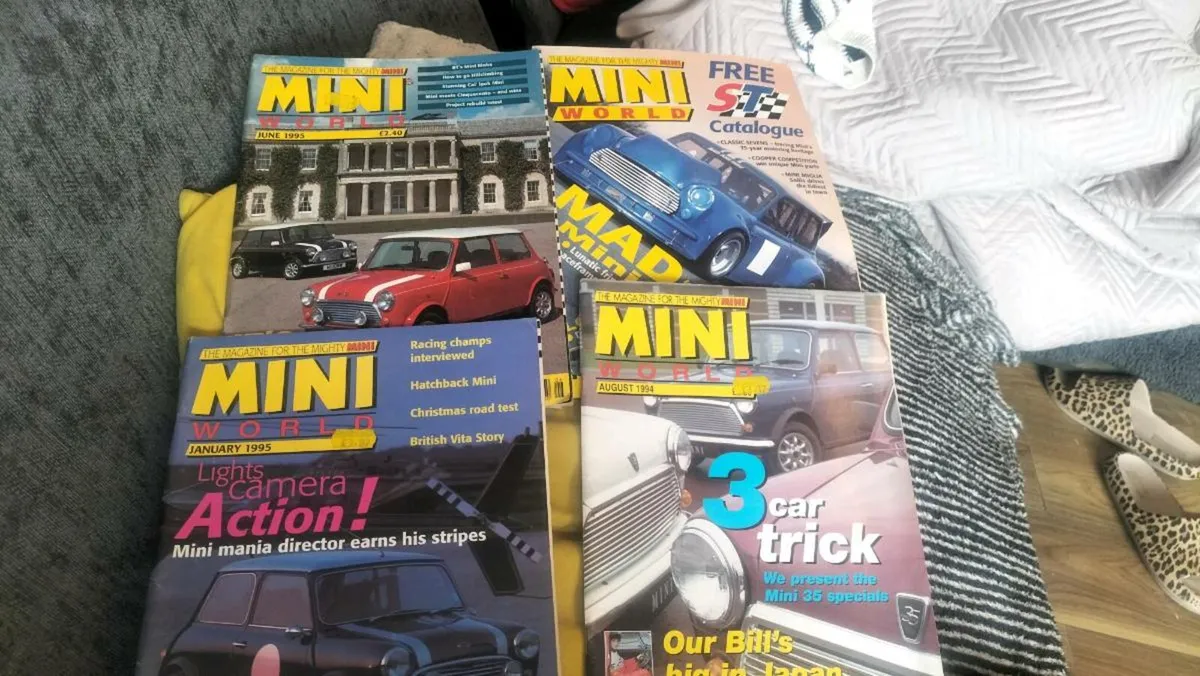 VINTAGE CAR MAGAZINES  4 EUROS RACH - Image 1