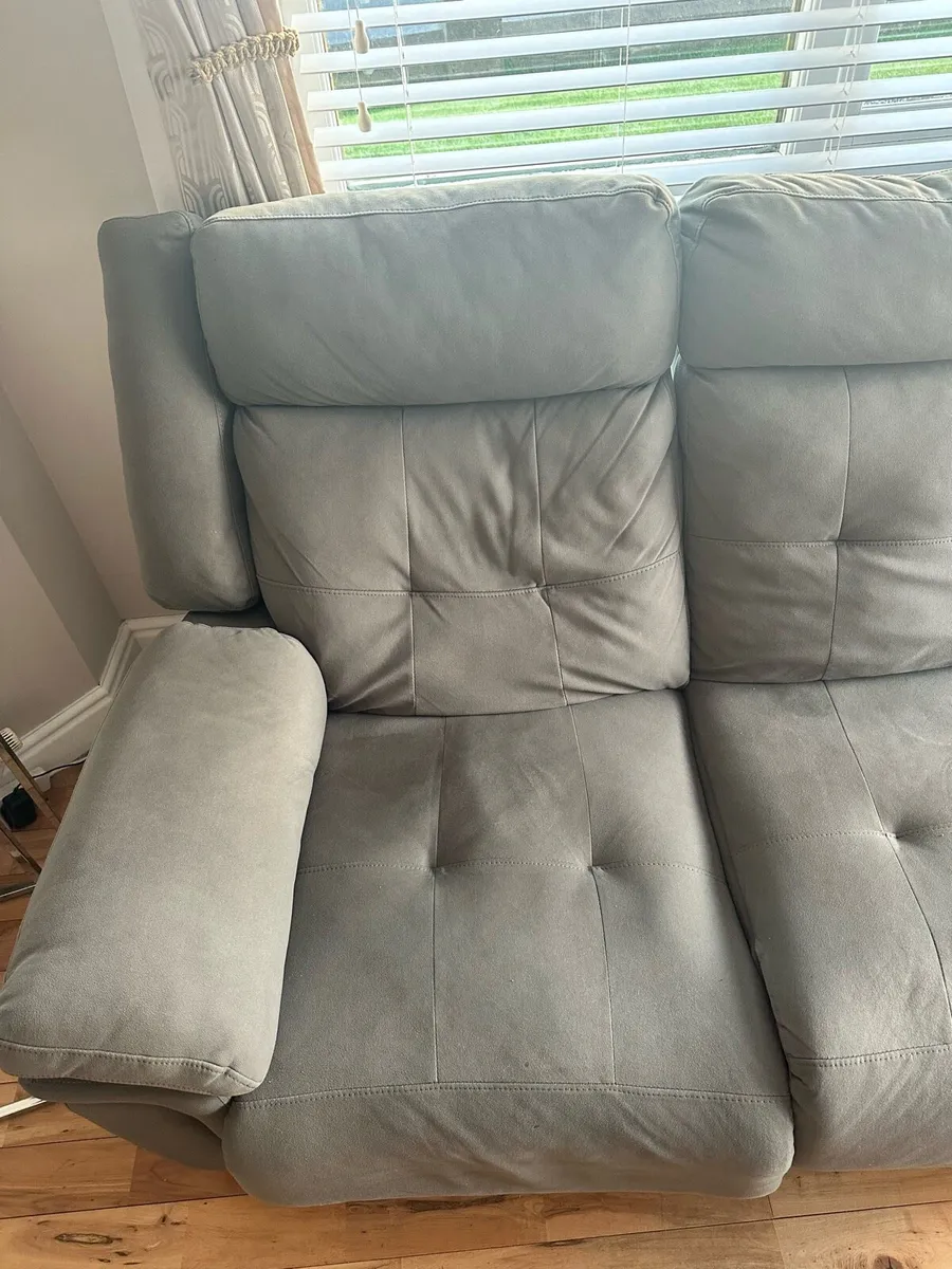 Grey sofa and armchair - Image 2