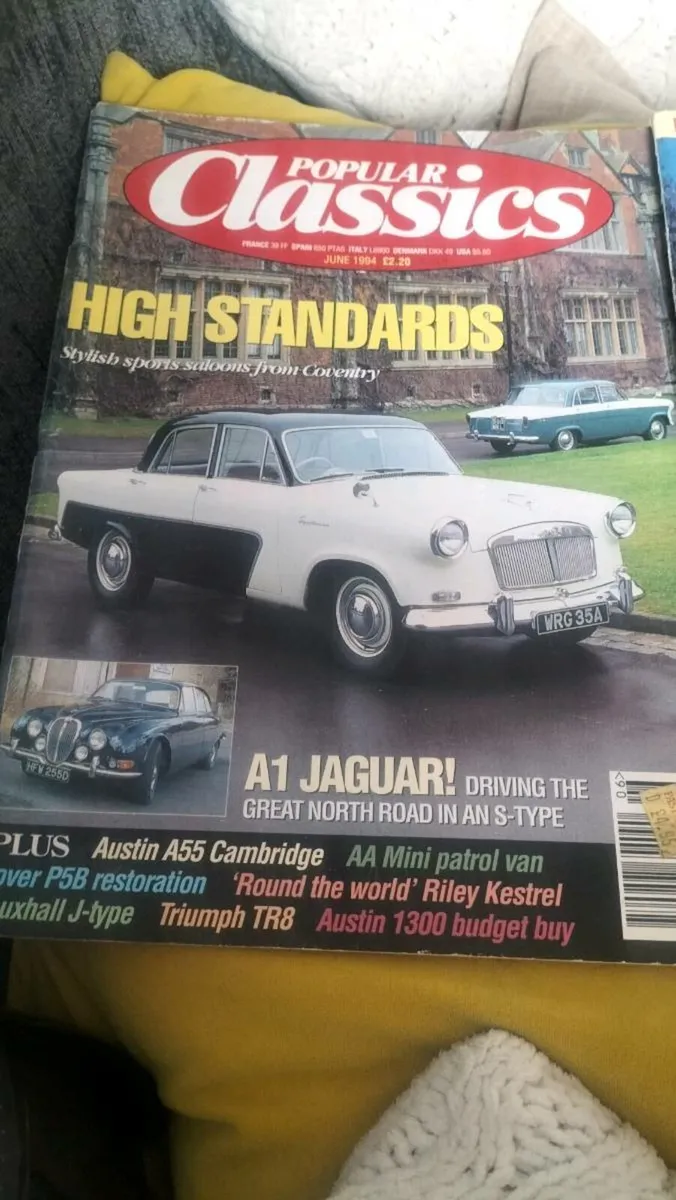 VINTAGE CAR MAGAZINES 4 EUROS EACH - Image 1