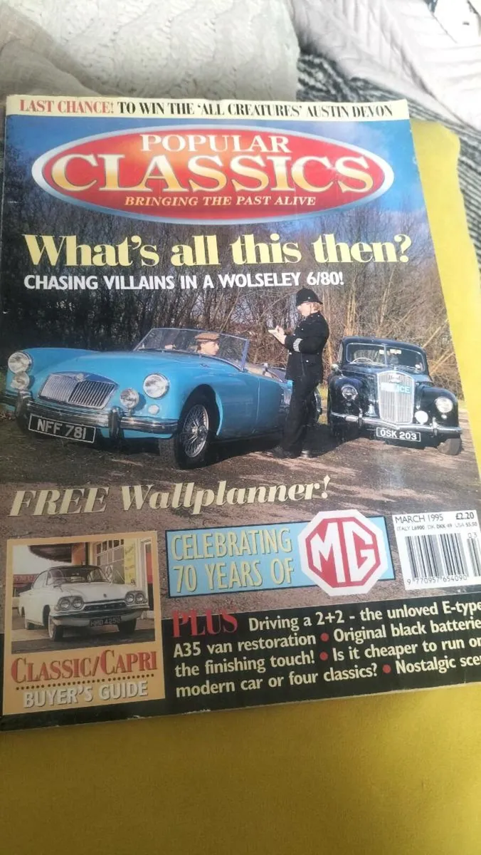 VINTAGE CAR MAGAZINES 4 EUROS EACH - Image 3