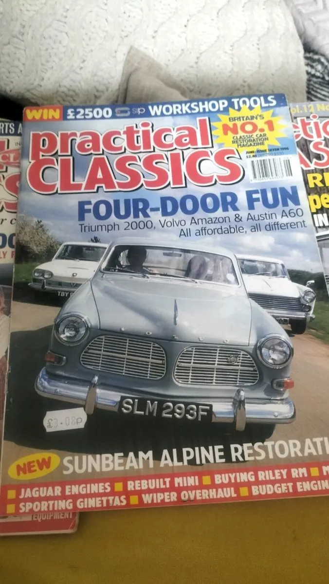 VINTAGE CAR MAGAZINES 4 EUROS EACH - Image 1