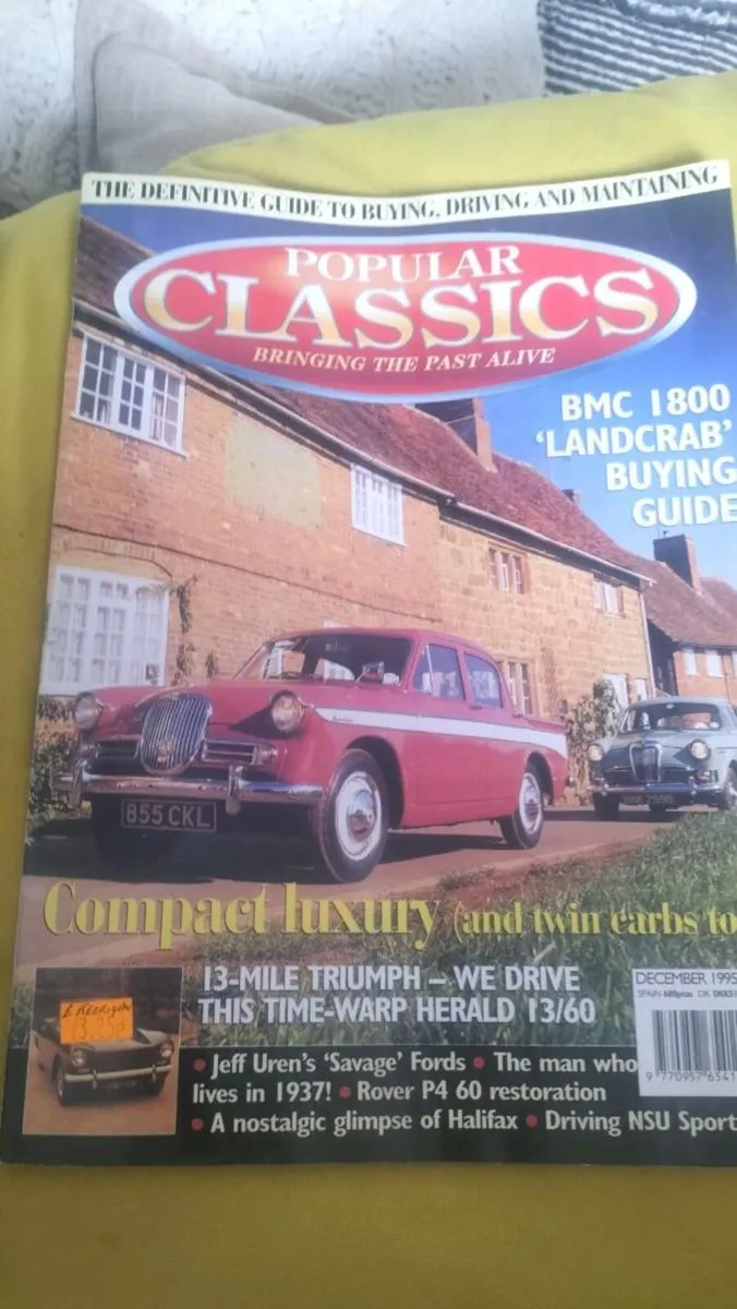 VINTAGE CAR MAGAZINES 4 EUROS EACH - Image 4