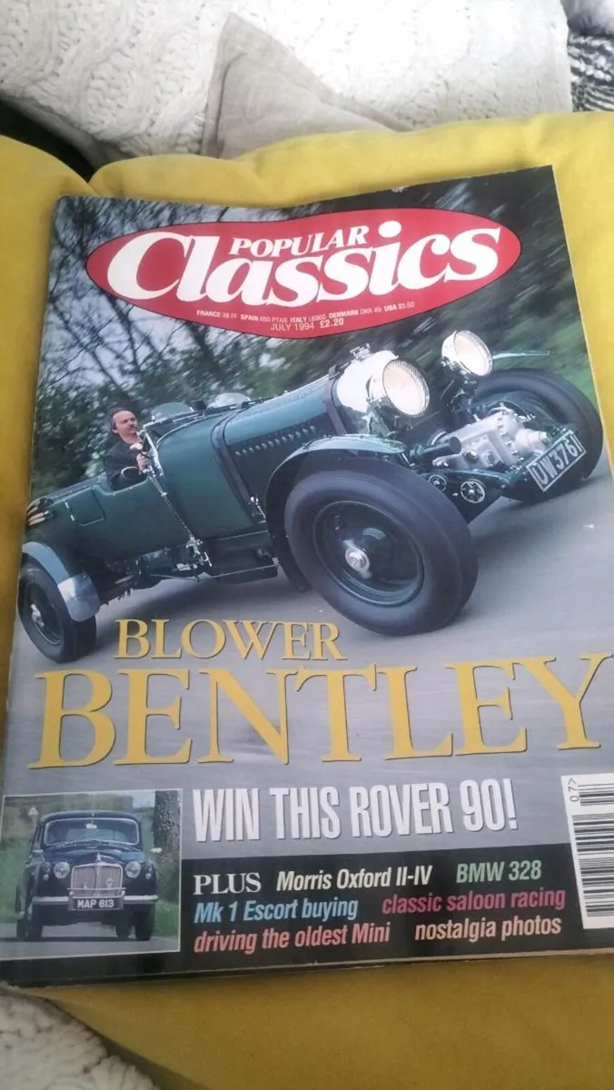 VINTAGE CAR MAGAZINES 4 EUROS EACH - Image 1