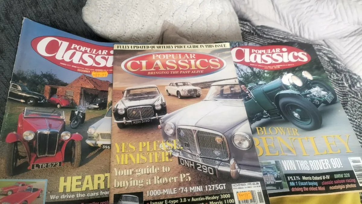 VINTAGE CAR MAGAZINES 4 EUROS EACH - Image 4