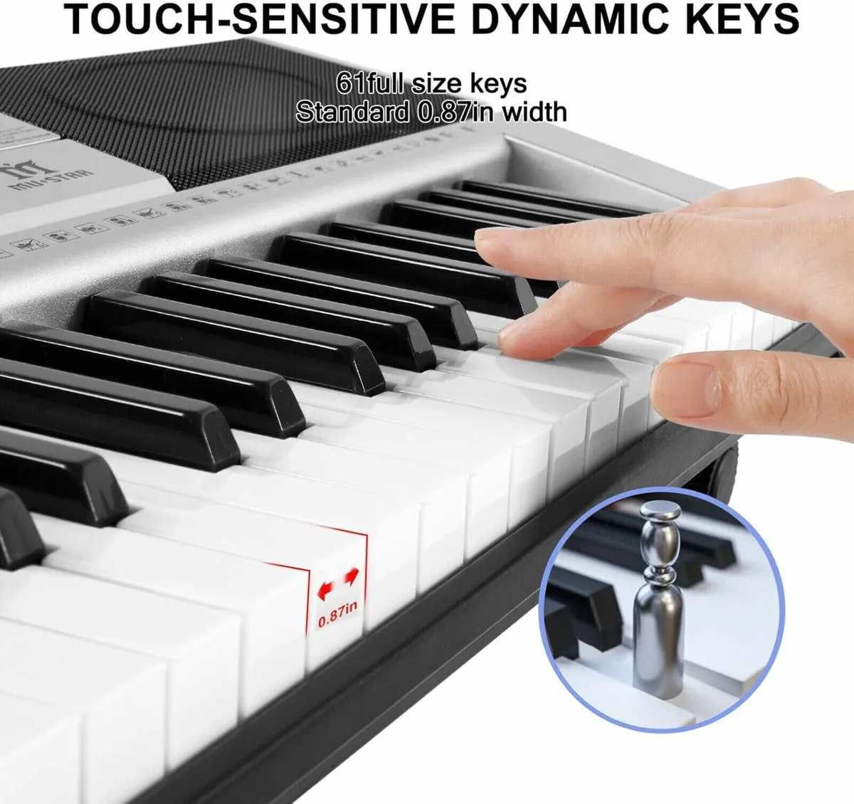61 Key Keyboard Piano Electric Keyboard - Image 2