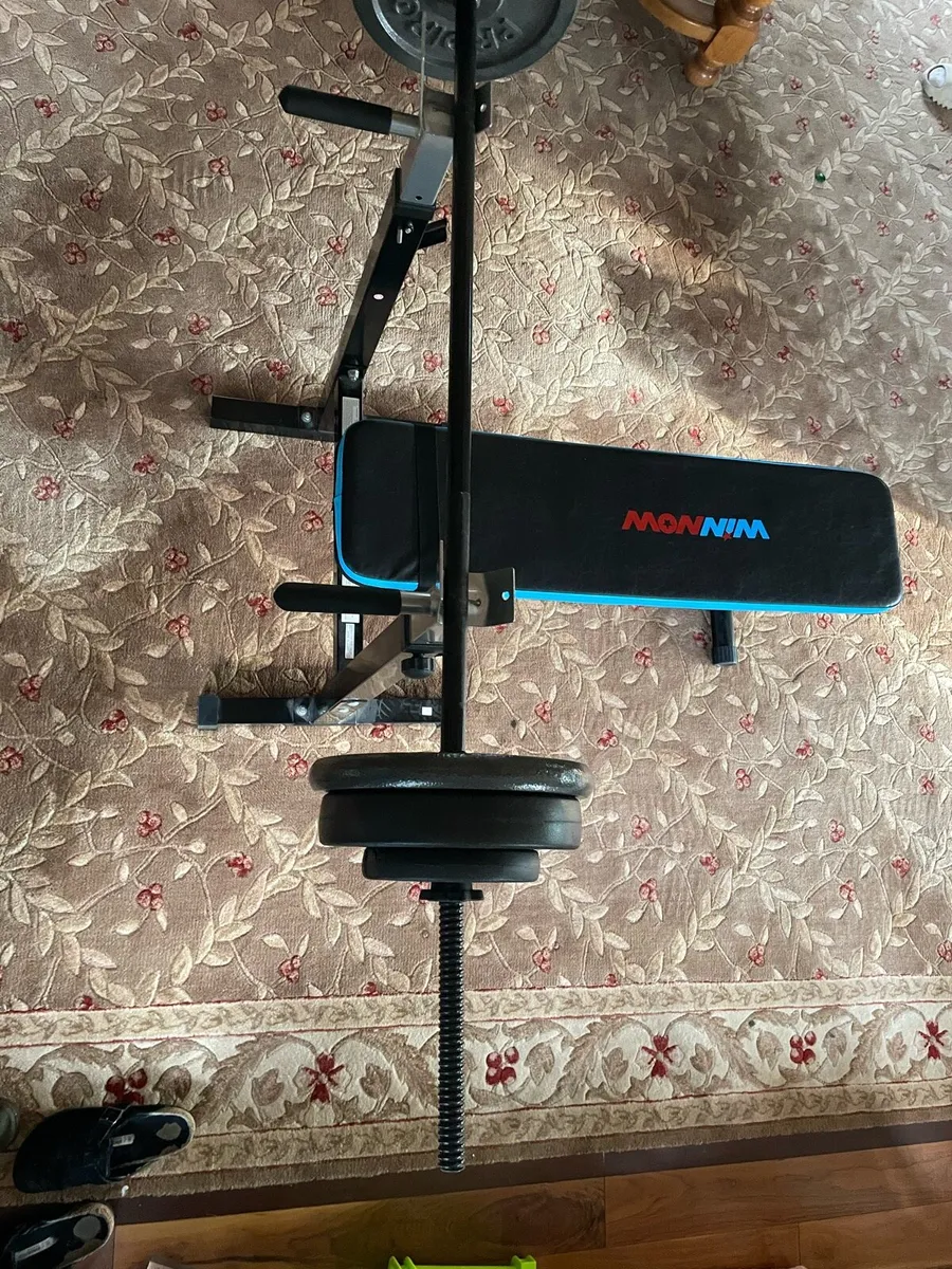 Bench Press and Weights - Image 2