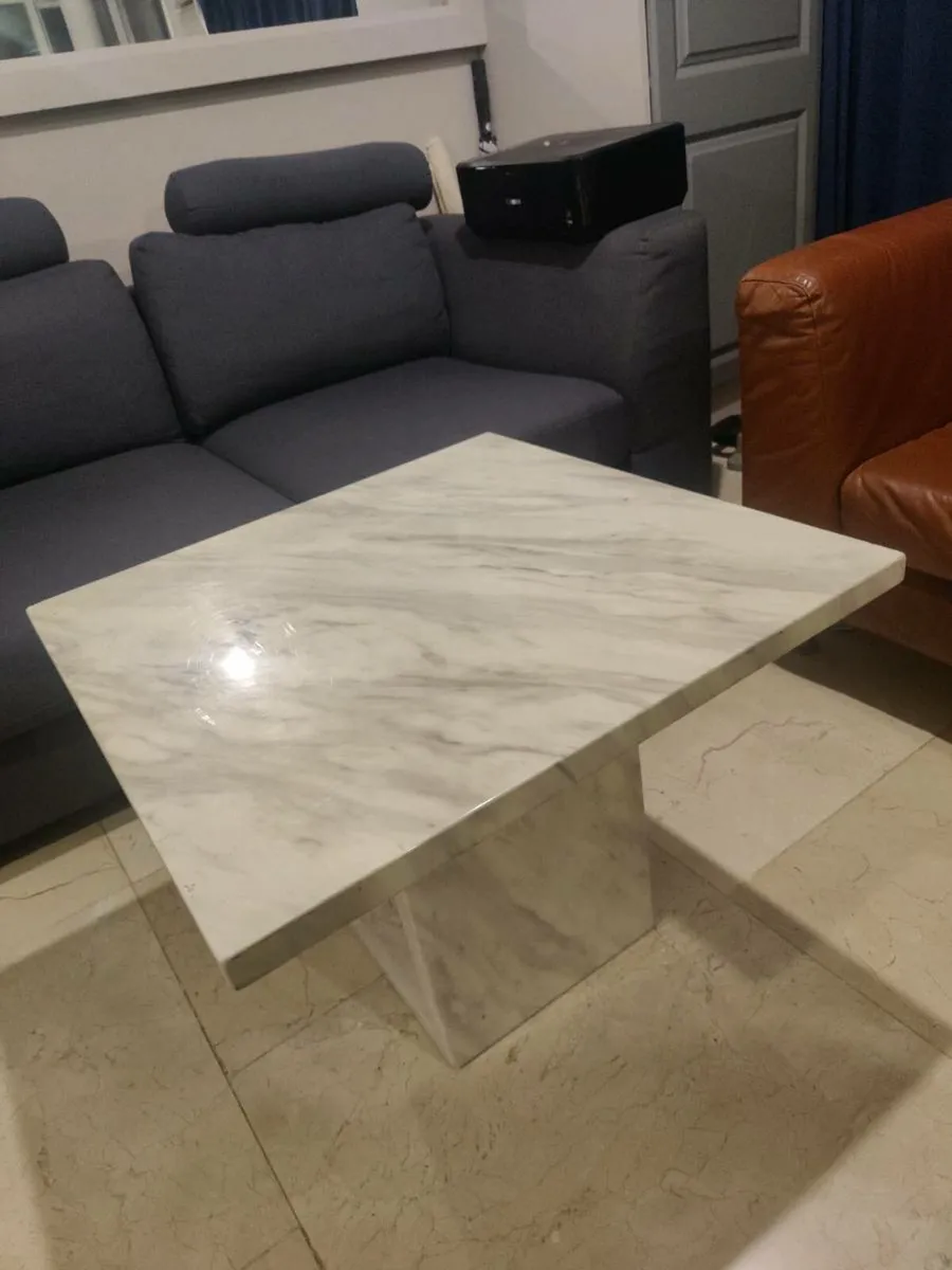 Solid Marble coffee table - Image 1