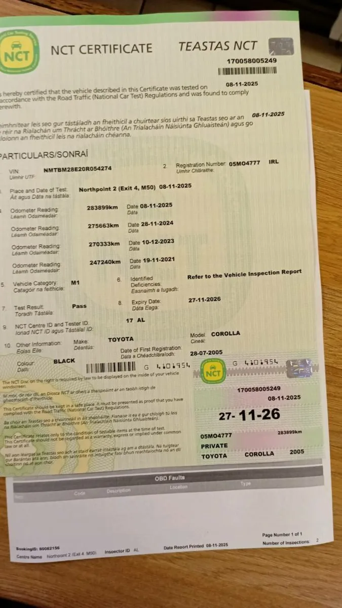 Toyota corolla just ncted - Image 2