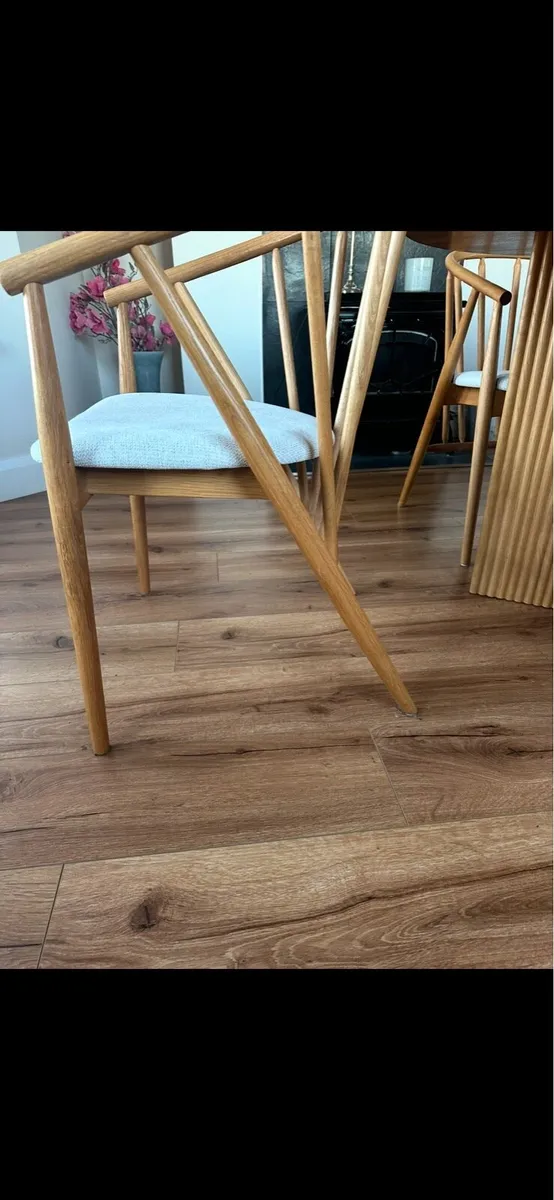 Oak chairs - Image 3