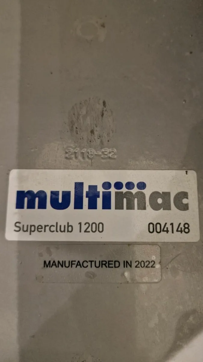 Multimac Superclub 1200 - Image 3