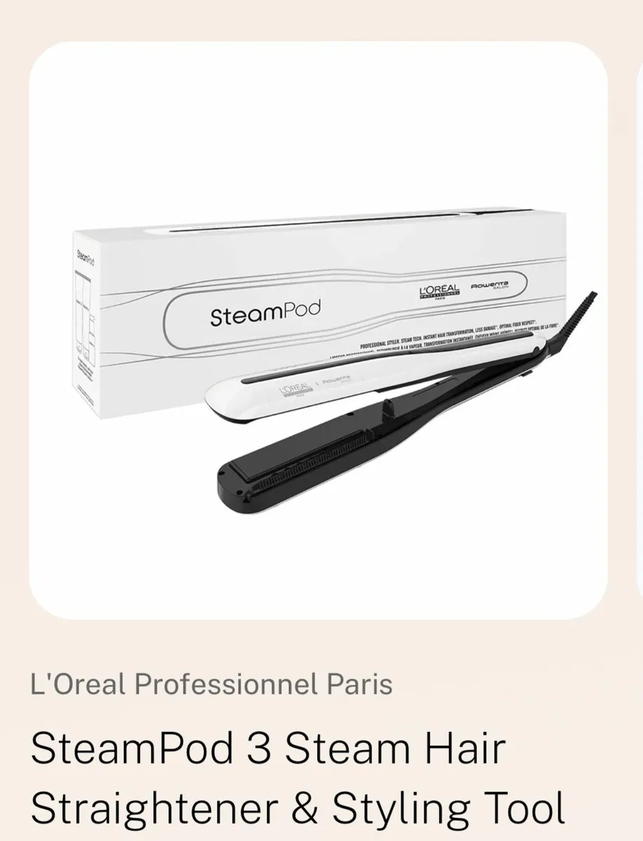 Steam pod 3 hair straightener - Image 1
