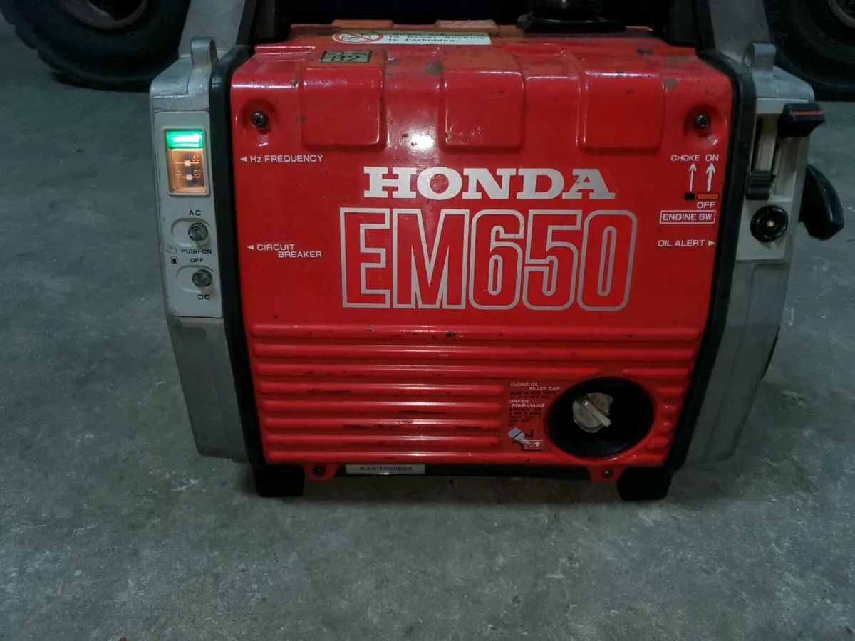 Honda EM650 Generator - Image 2