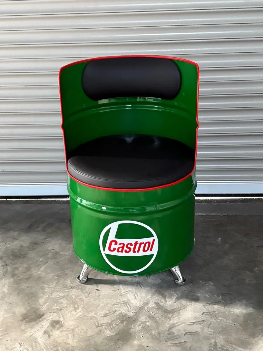 Castrol Barrel Chair - Image 1