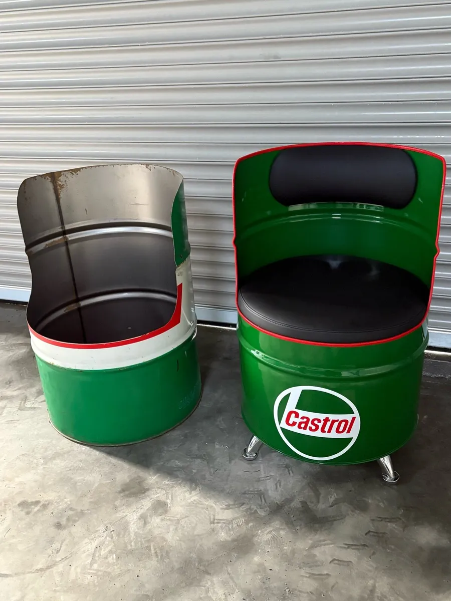Castrol Barrel Chair - Image 2