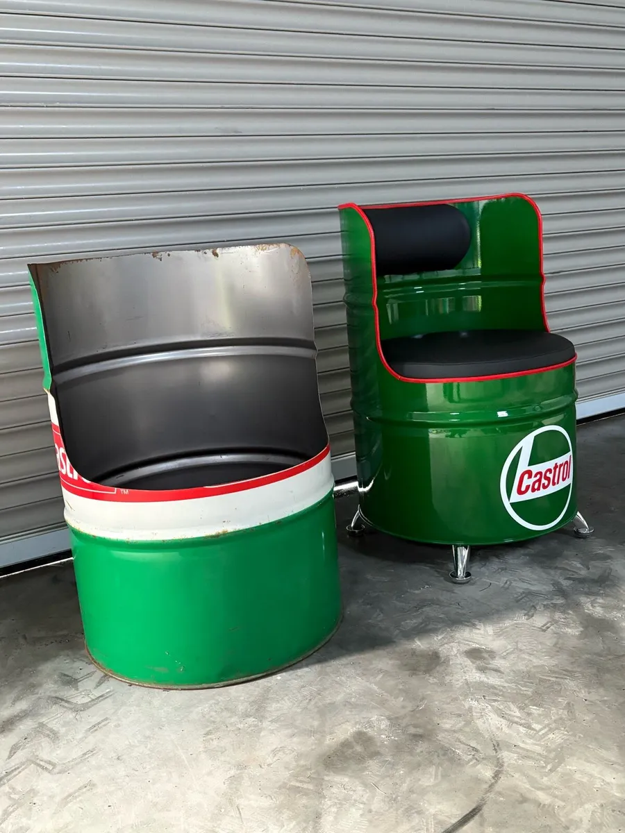 Castrol Barrel Chair - Image 3