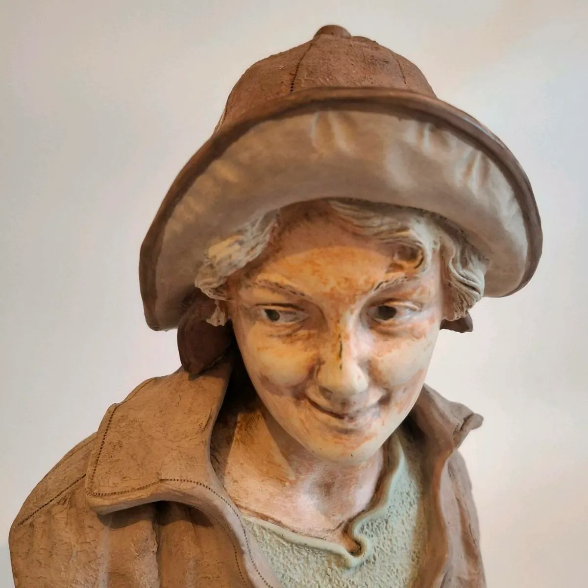 Pair of 19th Century Terracotta Busts - Image 3