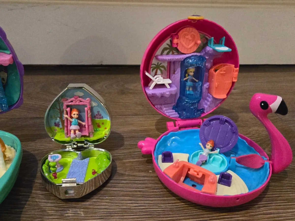 OMG dolls, Polly Pockets, Lego Dots bracelet - Image 4