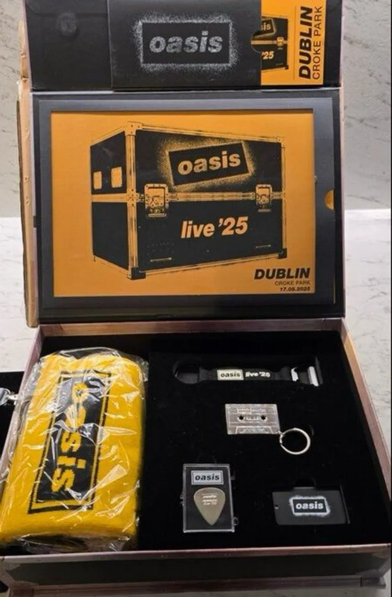 Oasis VIP Merch set 17.08.2025 Croke Park - Image 1