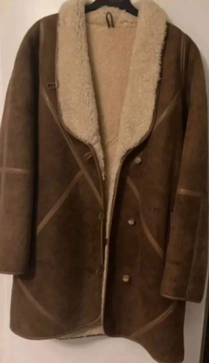 Sheepskin coat