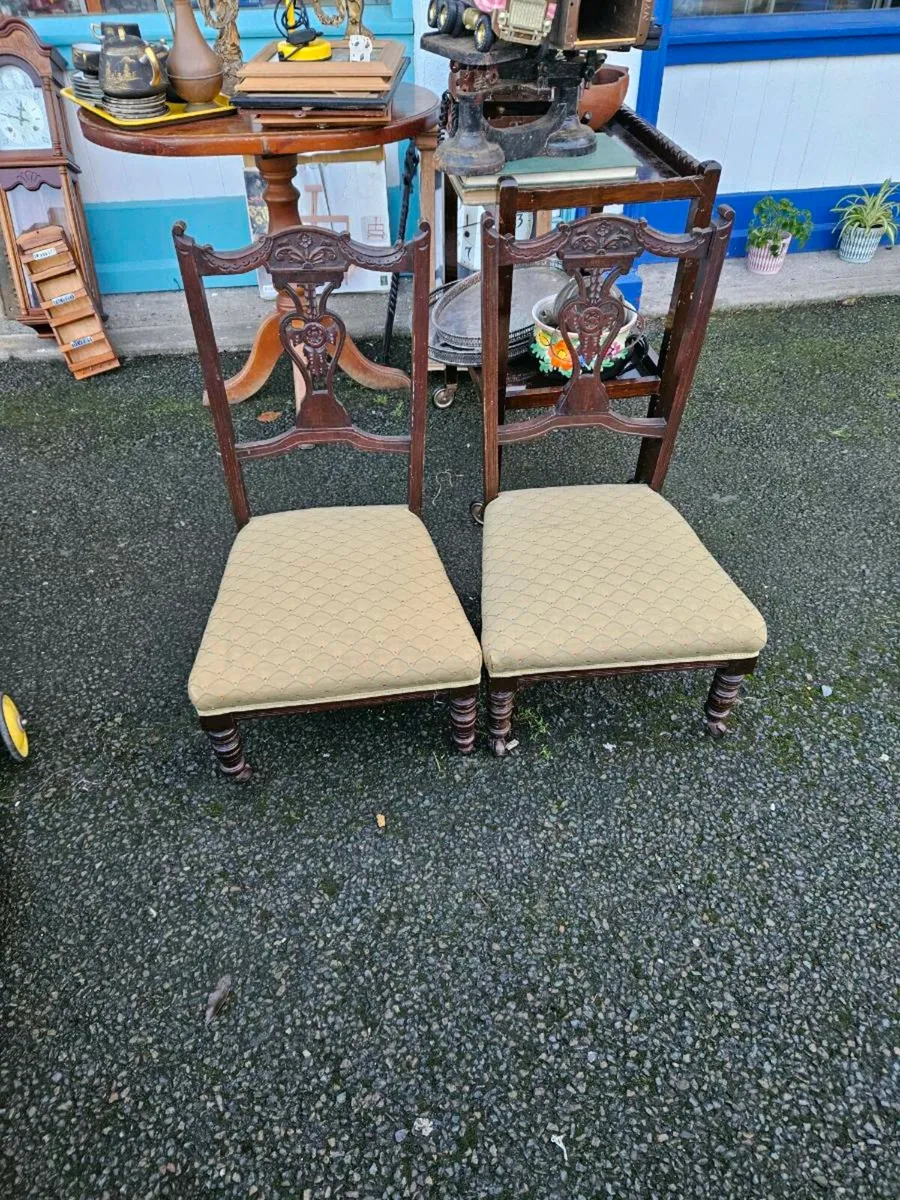 Vintage Antique Chairs - Image 1