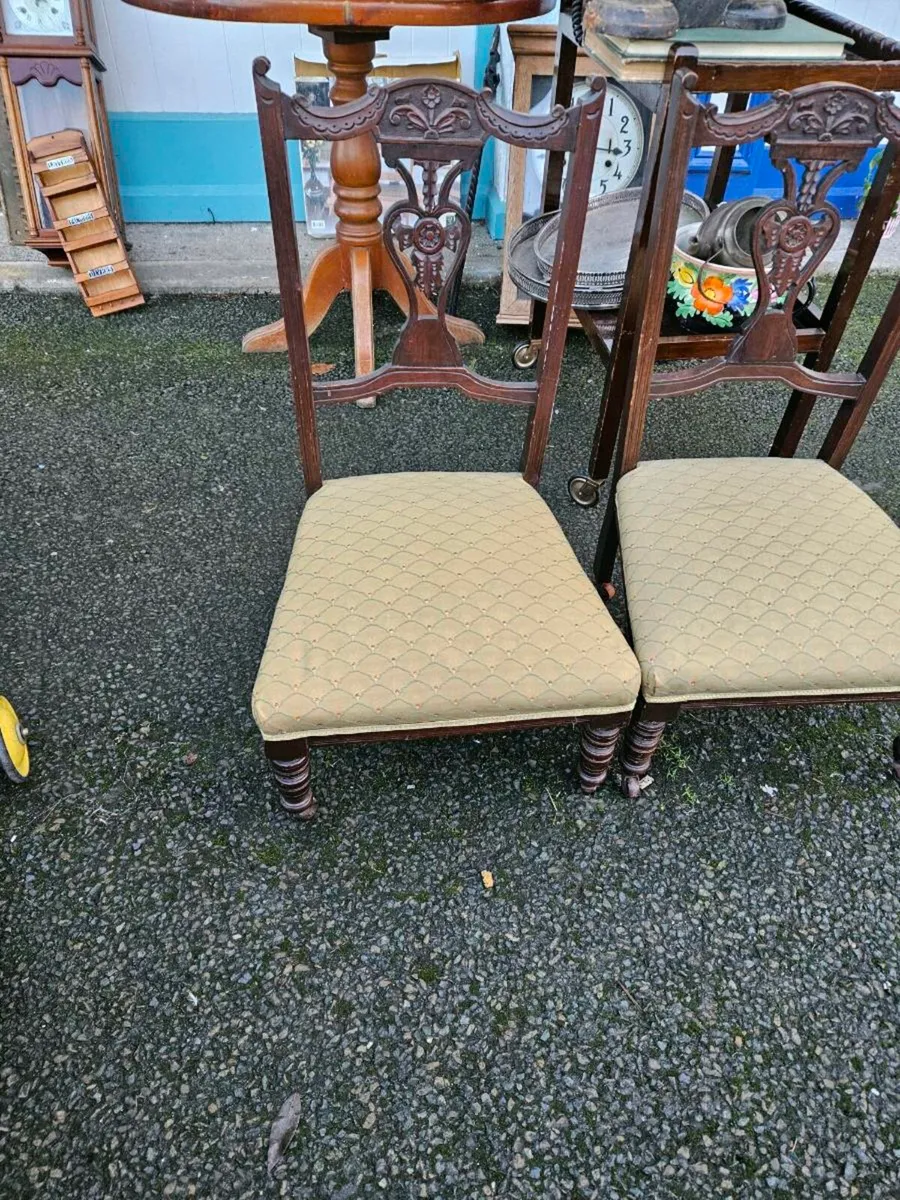 Vintage Antique Chairs - Image 2