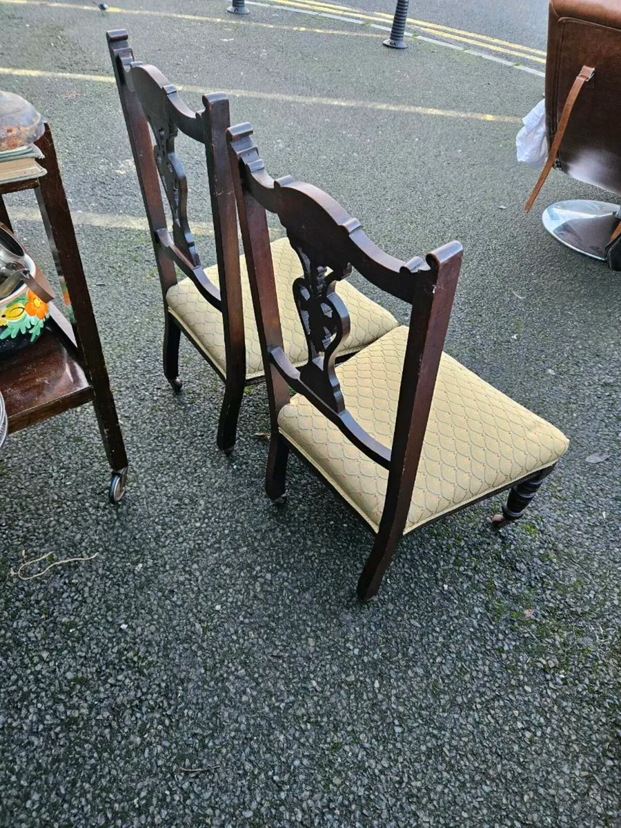 Vintage Antique Chairs - Image 4