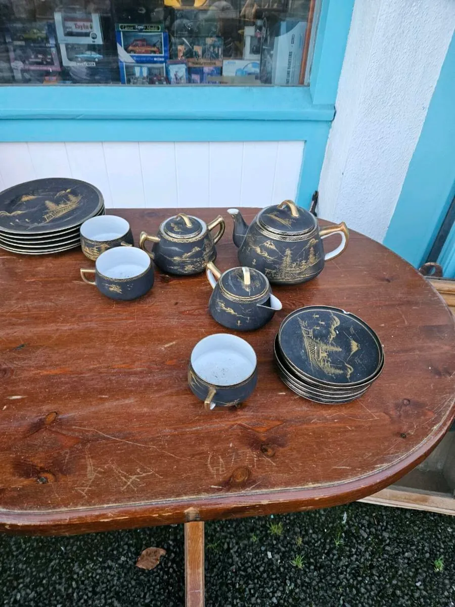 Vintage Japanese Tea Set - Image 1