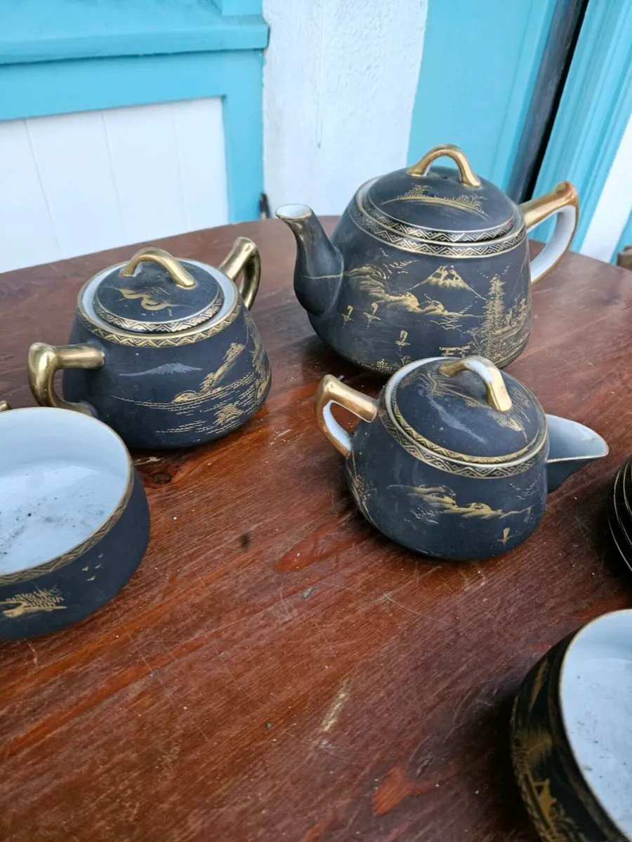 Vintage Japanese Tea Set - Image 4