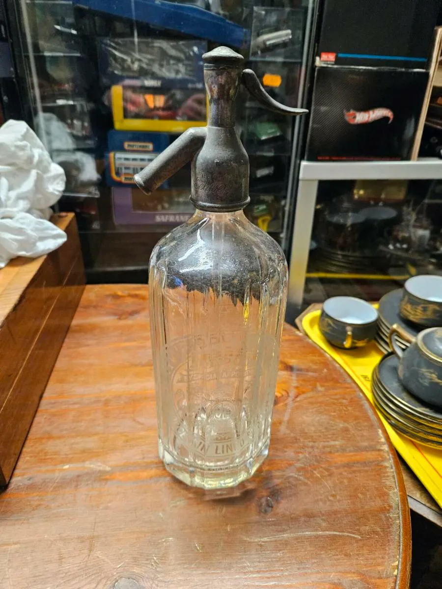 Vintage Retro Soda Water Bottle - Image 3